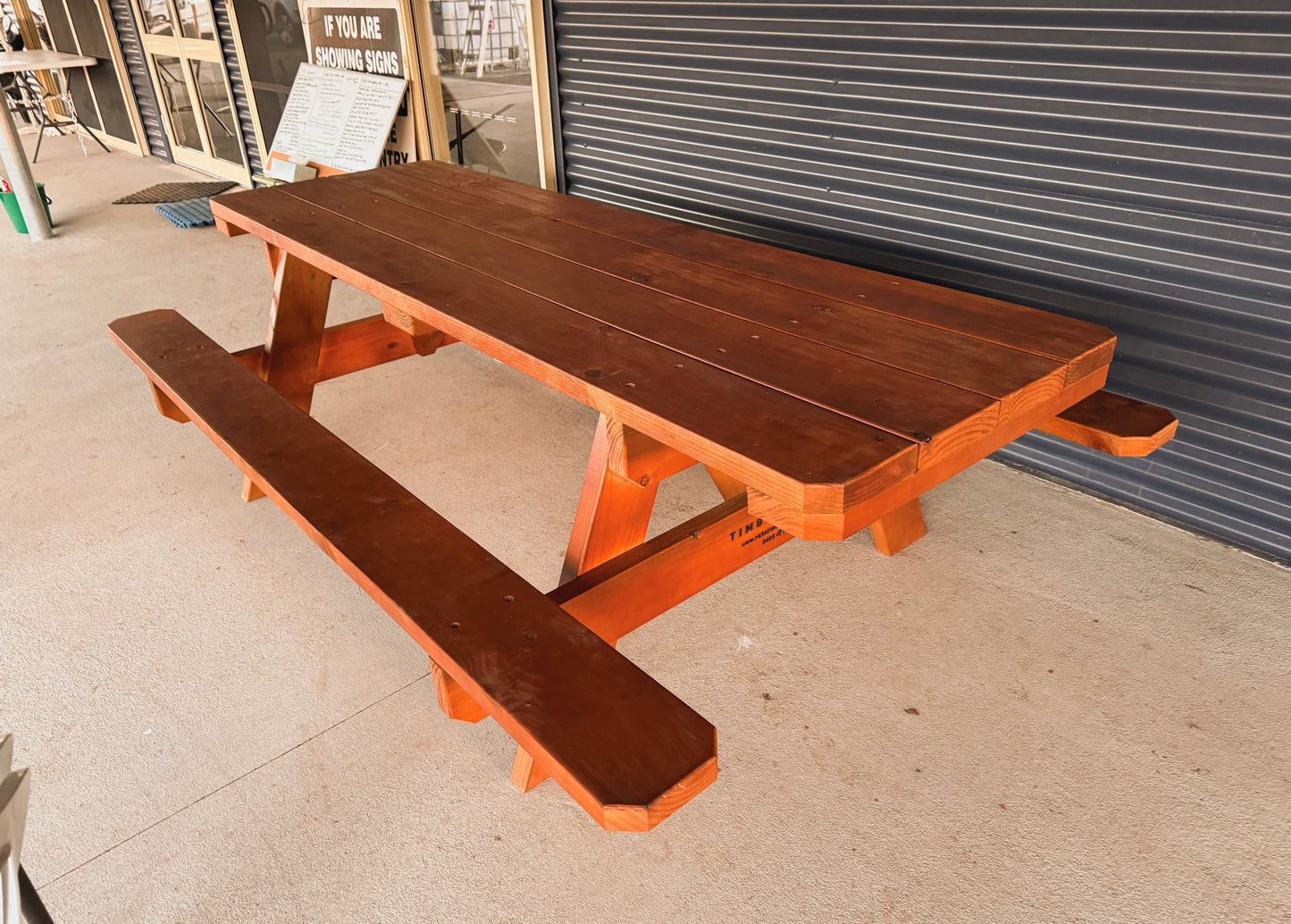 Classic Timber Picnic Table