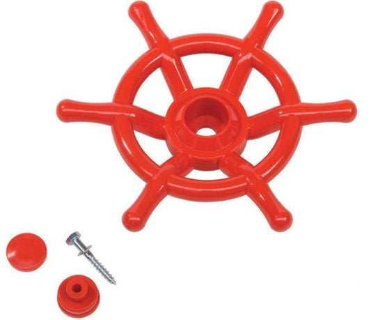 Boat Steering Wheel - Red