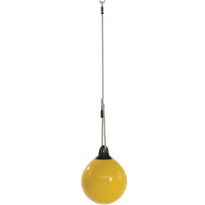 Buoy Ball LARGE - 51cm Swing with Adjustable Rope - Yellow